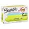 Sharpie Chisel Tip Tank Style Highlighters - Fluorescent Yellow Ink/Yellow Barrel (1-Dozen)